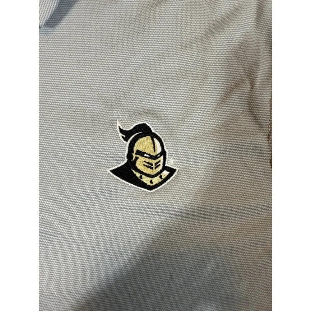 Nike Dri-FIT Polo Shirt Men's Small UCF Knights Golf Athletic Gray